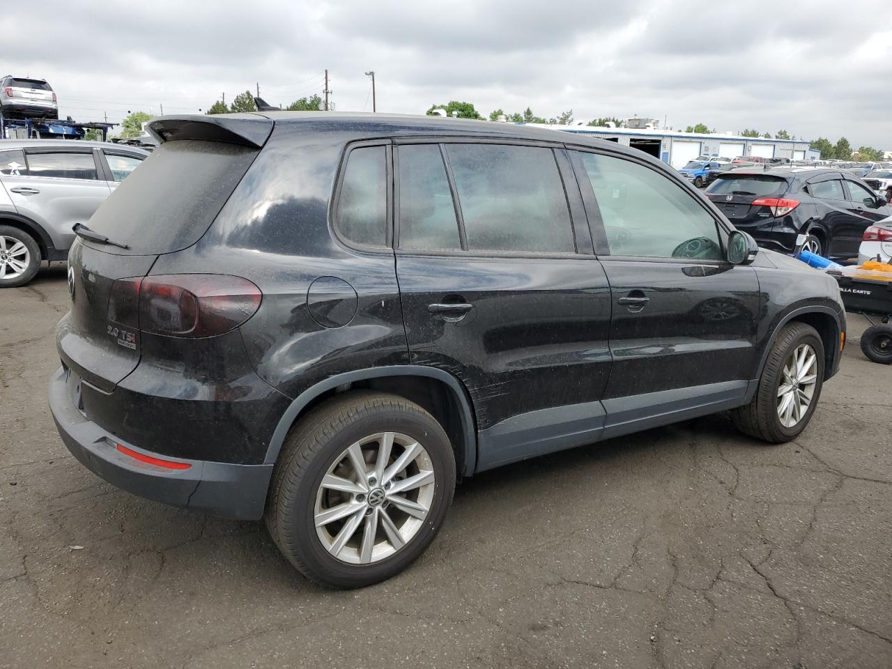 2014 Volkswagen Tiguan S vin: WVGBV3AX6EW578563