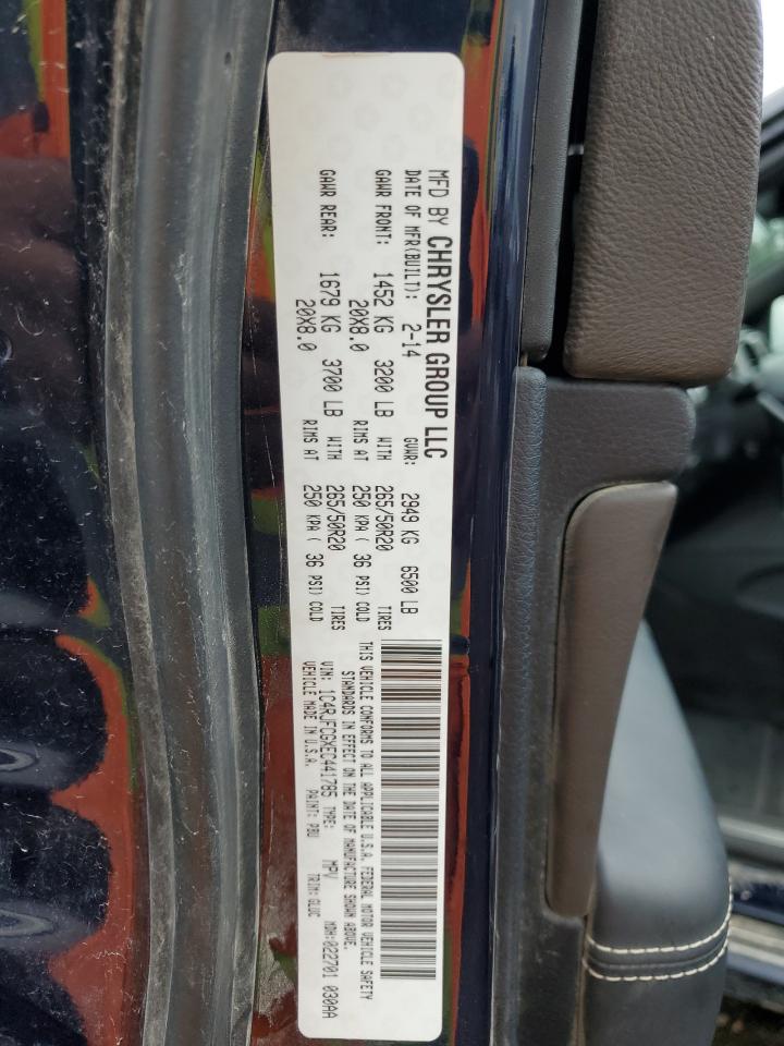 1C4RJFCGXEC441785 2014 Jeep Grand Cherokee Overland