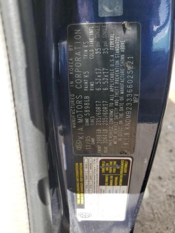 2006 Kia Sedona Ex VIN: KNDMB233366025221 Lot: 59312144