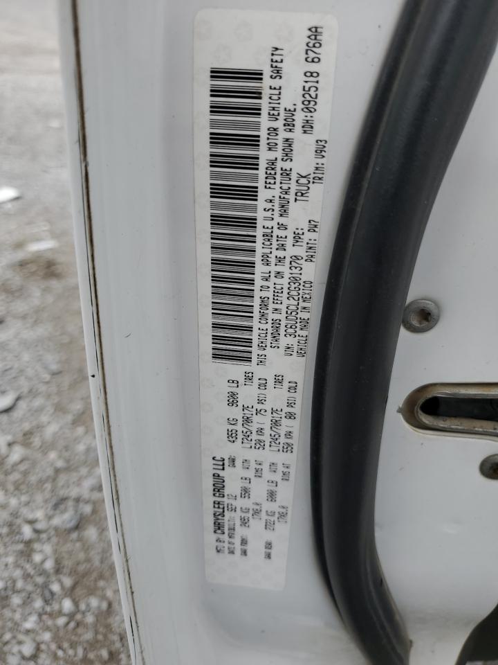 3C6UD5CL2CG301370 2012 Dodge Ram 2500 St