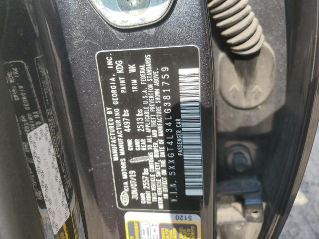 2020 Kia Optima Lx VIN: 5XXGT4L34LG381759 Lot: 58794794