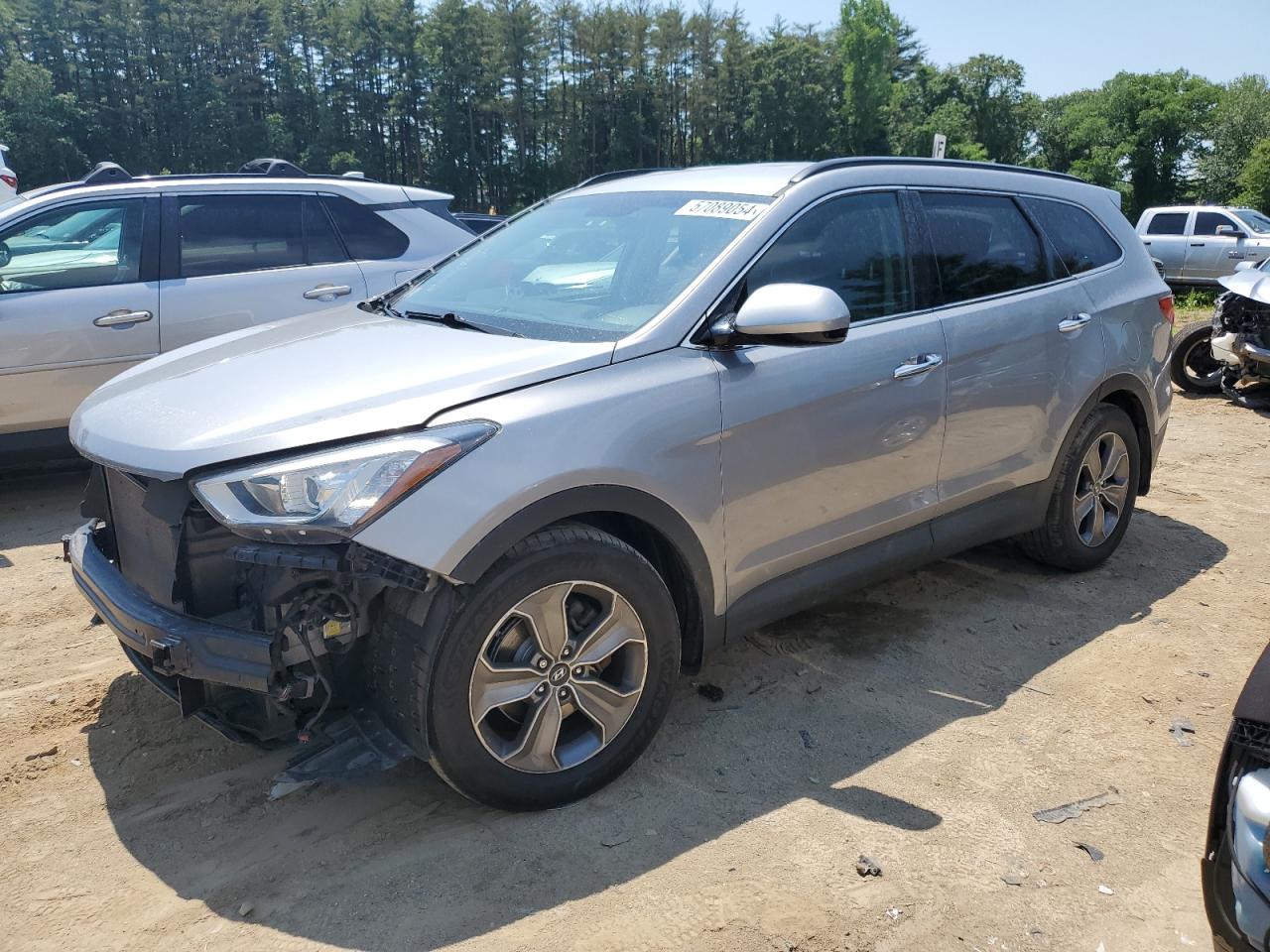 KM8SMDHF6FU097599 2015 Hyundai Santa Fe Gls