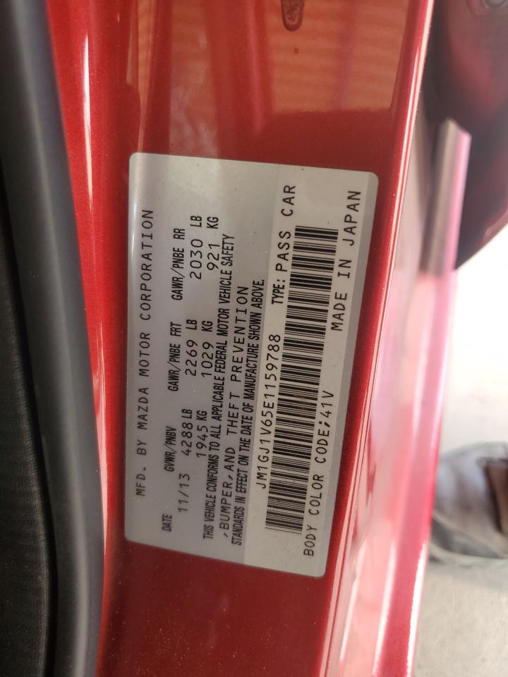 JM1GJ1V65E1159788 2014 Mazda 6 Touring