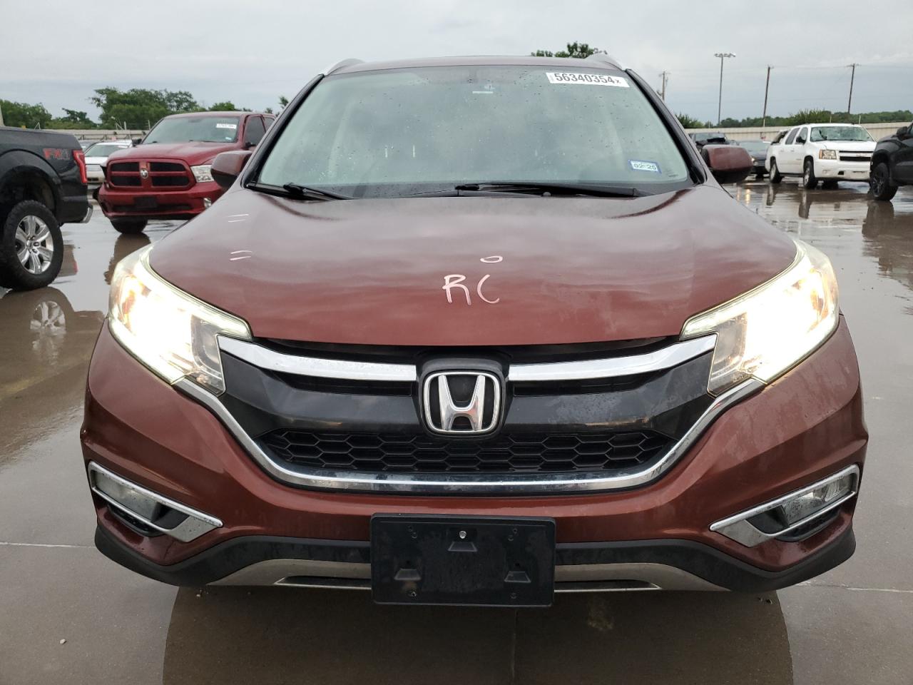 2HKRM3H75FH517742 2015 Honda Cr-V Exl