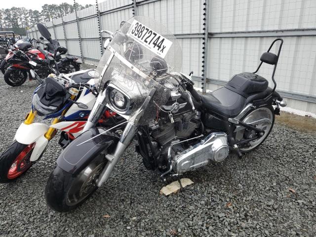 HARLEY-DAVIDSON FLFBS 2021 black  gas 1HD1YGK12MB034848 photo #3