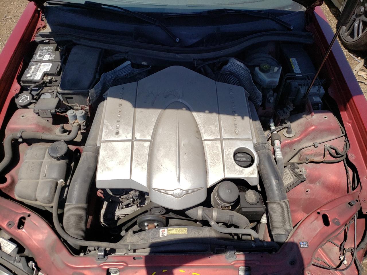 1C3AN69L64X002858 2004 Chrysler Crossfire Limited