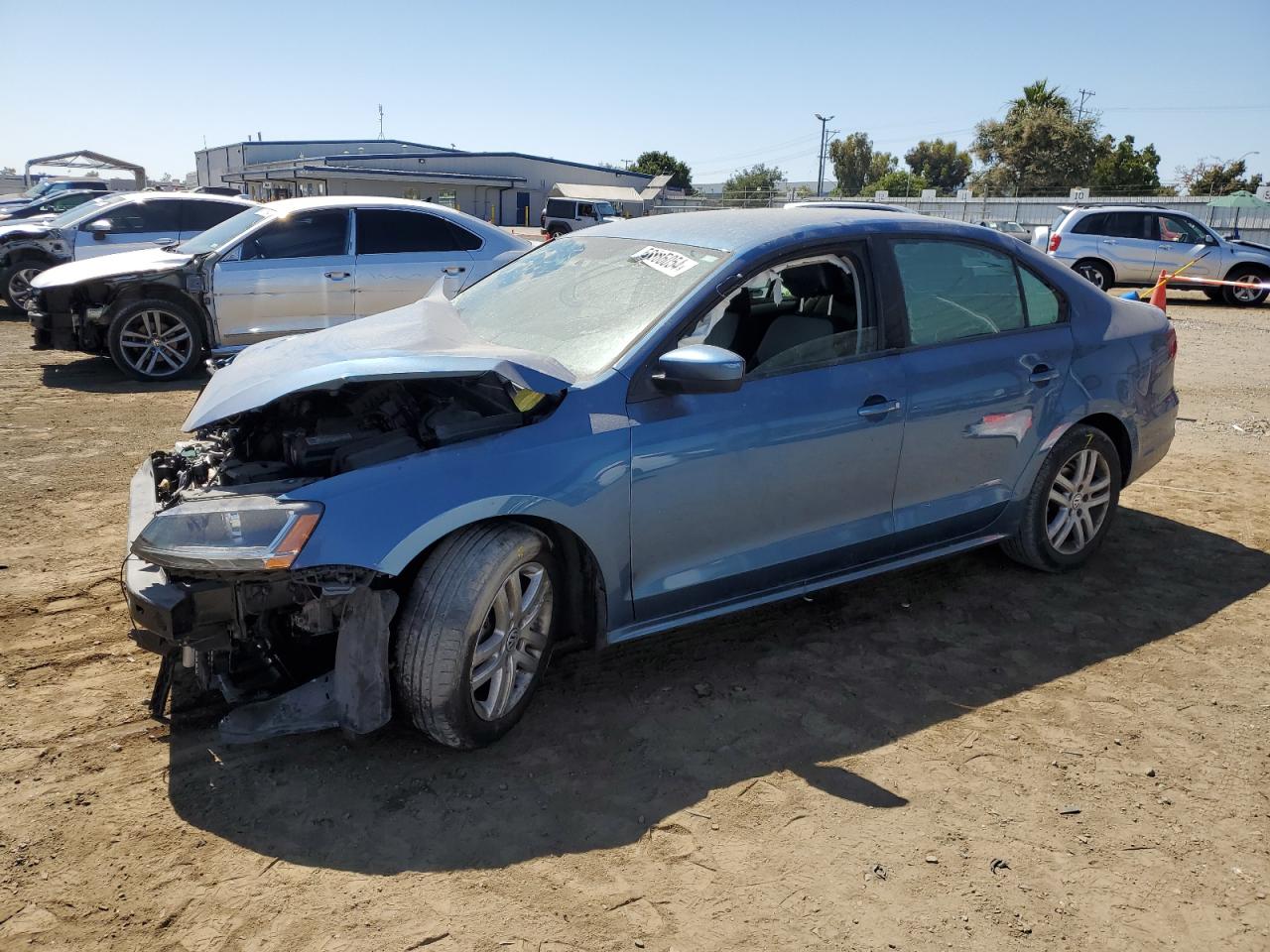 2018 Volkswagen Jetta S vin: 3VW2B7AJ7JM257168