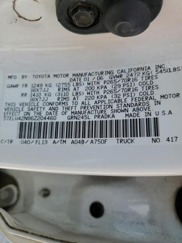 2006 Toyota Tacoma Double Cab VIN: 5TELU42N86Z204460 Lot: 58876774