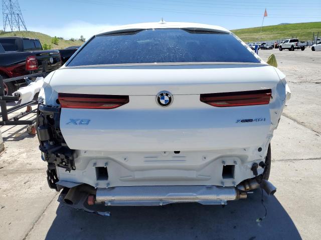 2022 BMW X6 xDrive40I VIN: 5UXCY6C04N9M15943 Lot: 55726864