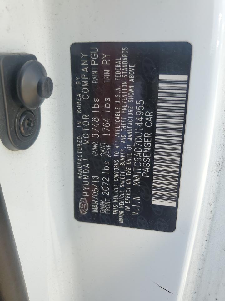 KMHTC6AD7DU144955 2013 Hyundai Veloster