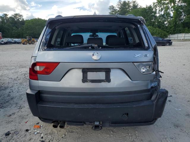 2005 BMW X3 3.0I VIN: WBXPA93485WD18506 Lot: 58465614
