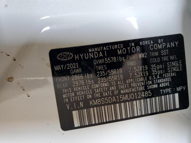 2021 HYUNDAI SANTA FE L - KM8S5DA15MU012485
