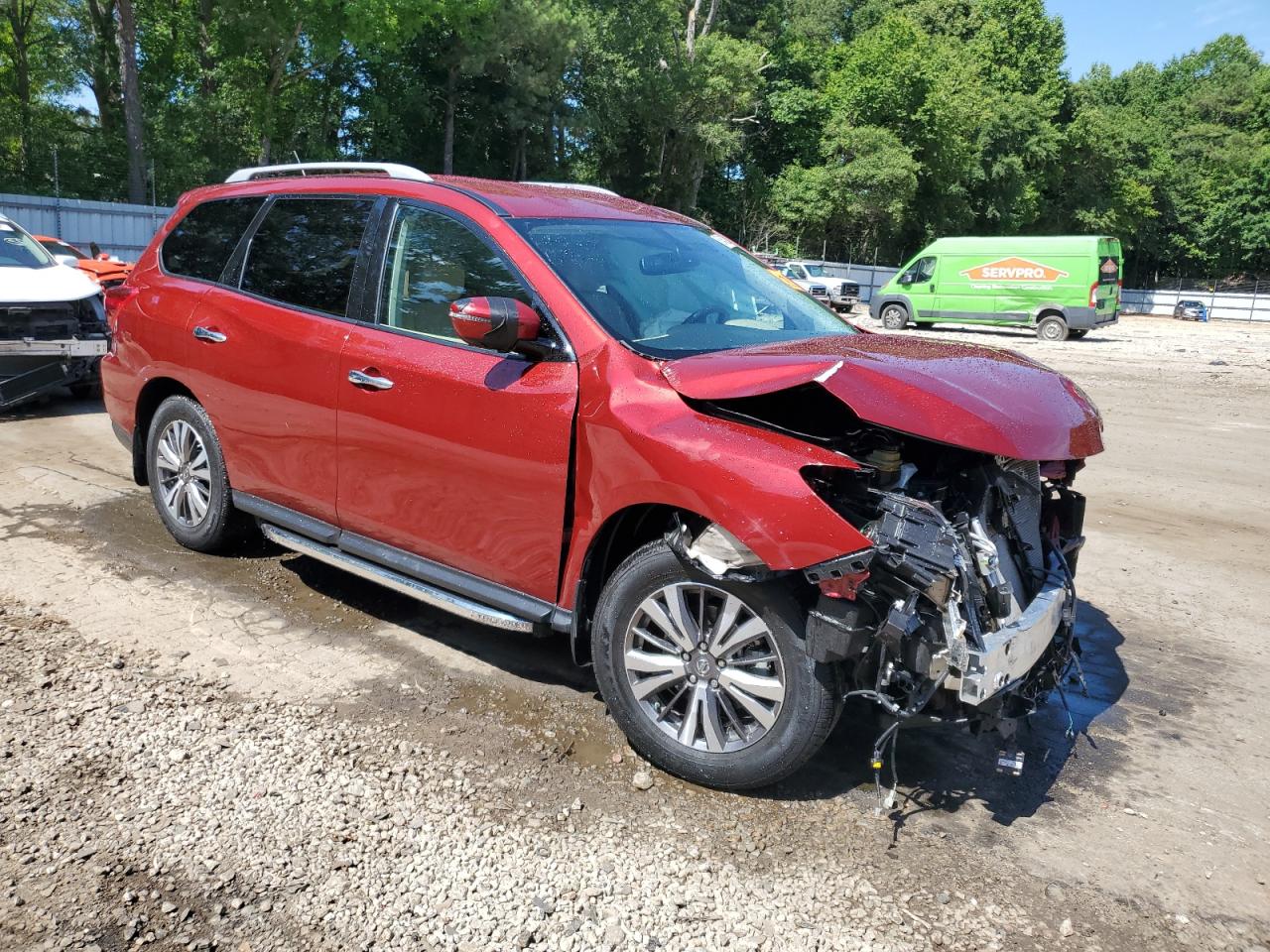 2018 Nissan Pathfinder S vin: 5N1DR2MN7JC675042