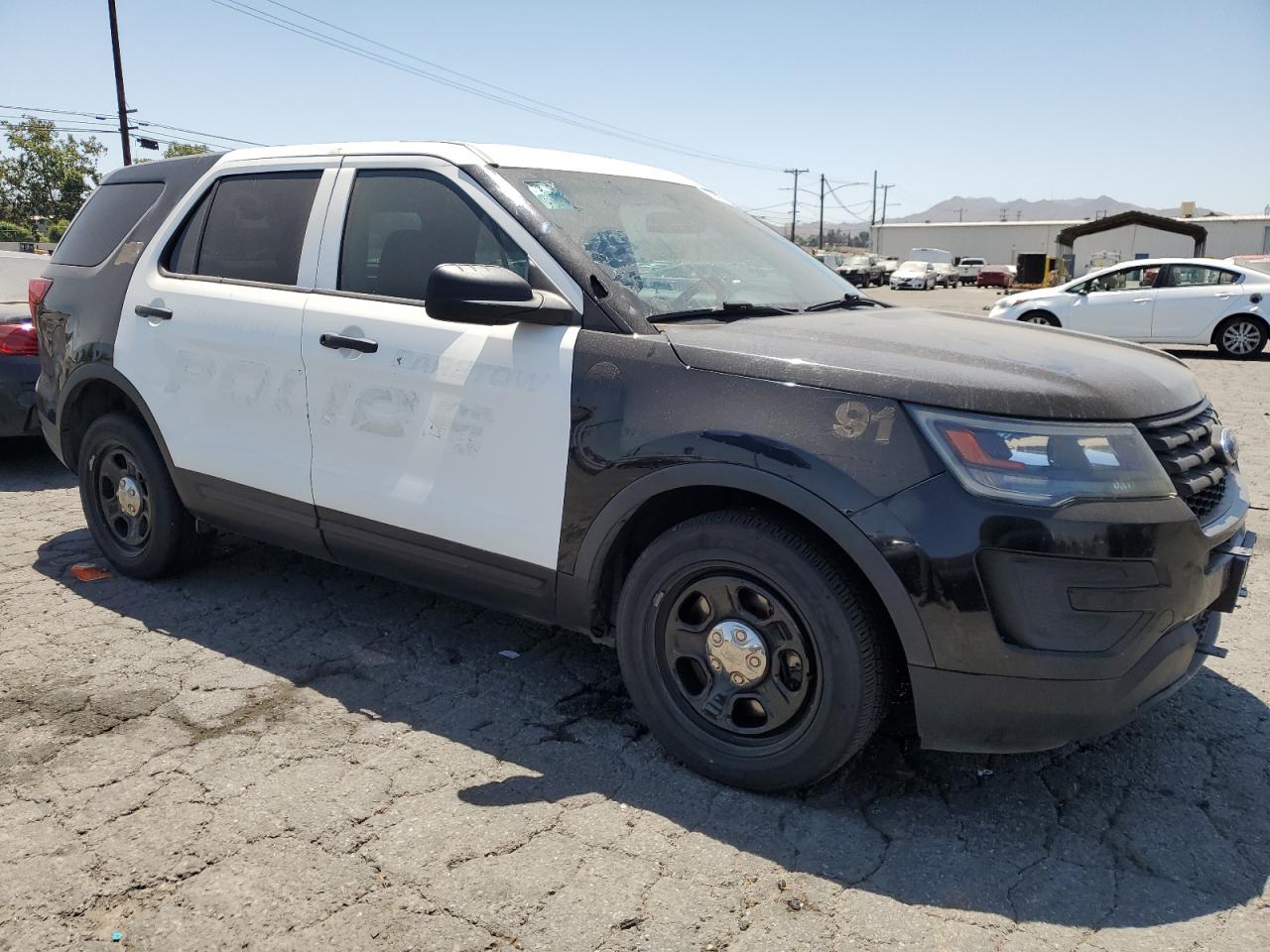 2018 Ford Explorer Police Interceptor vin: 1FM5K8AR5JGA46164