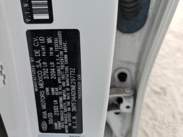 2021 Kia Forte Gt Line VIN: 3KPF34AD0ME297732 Lot: 60602454