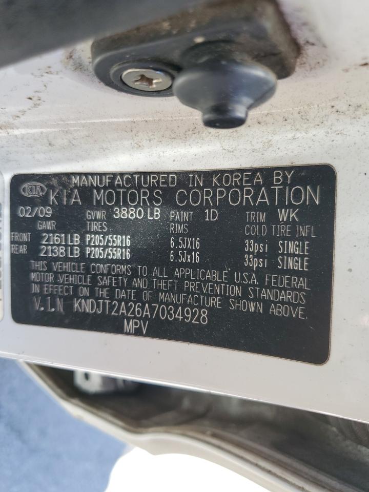 KNDJT2A26A7034928 2010 Kia Soul +