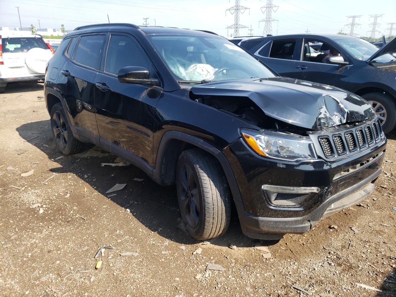 2019 Jeep Compass Latitude vin: 3C4NJDBB4KT601359