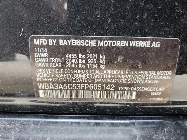 2015 BMW 328 I - WBA3A5C53FP605142