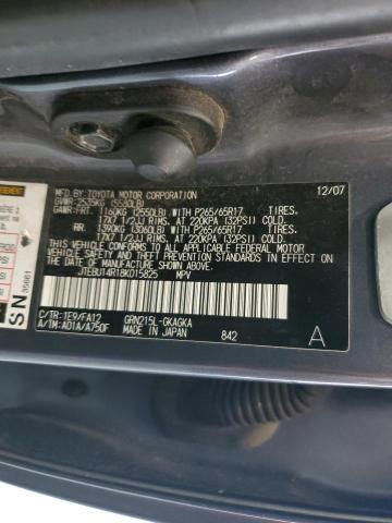 2008 Toyota 4Runner Sr5 VIN: JTEBU14R18K015825 Lot: 61099284