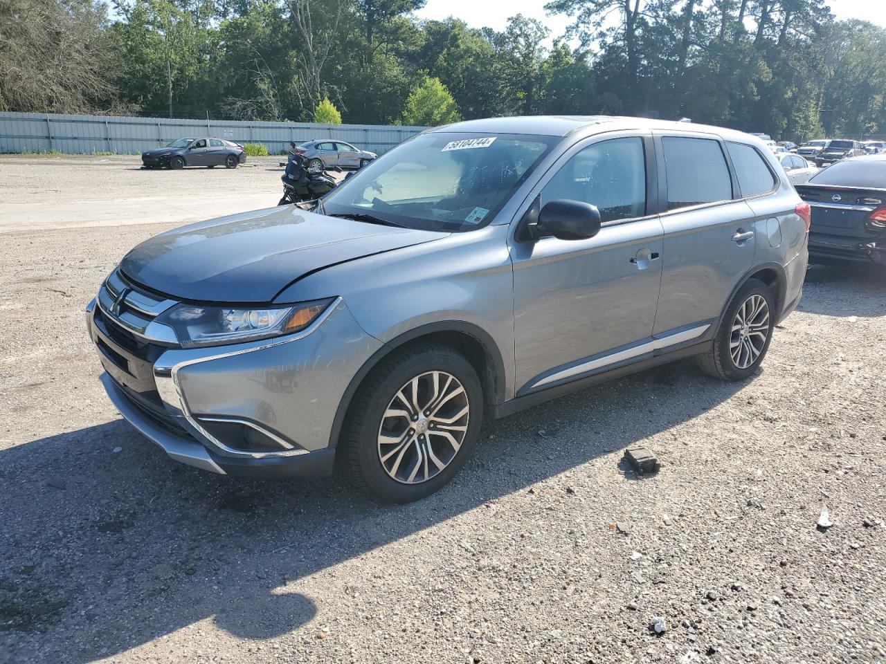 2017 Mitsubishi Outlander Es vin: JA4AD2A3XHZ024076