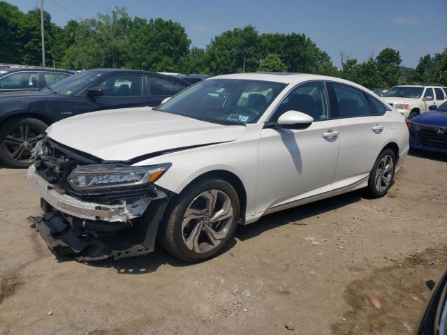 HONDA ACCORD EXL 2020 white  gas 1HGCV1F58LA115727 photo #1