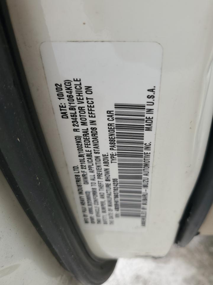 4S3BH675937624235 2003 Subaru Legacy Outback Awp