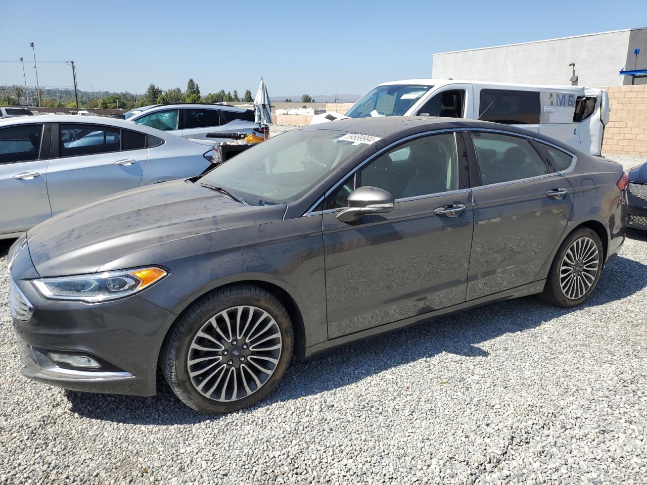 2017 Ford Fusion Titanium vin: 3FA6P0K98HR158881