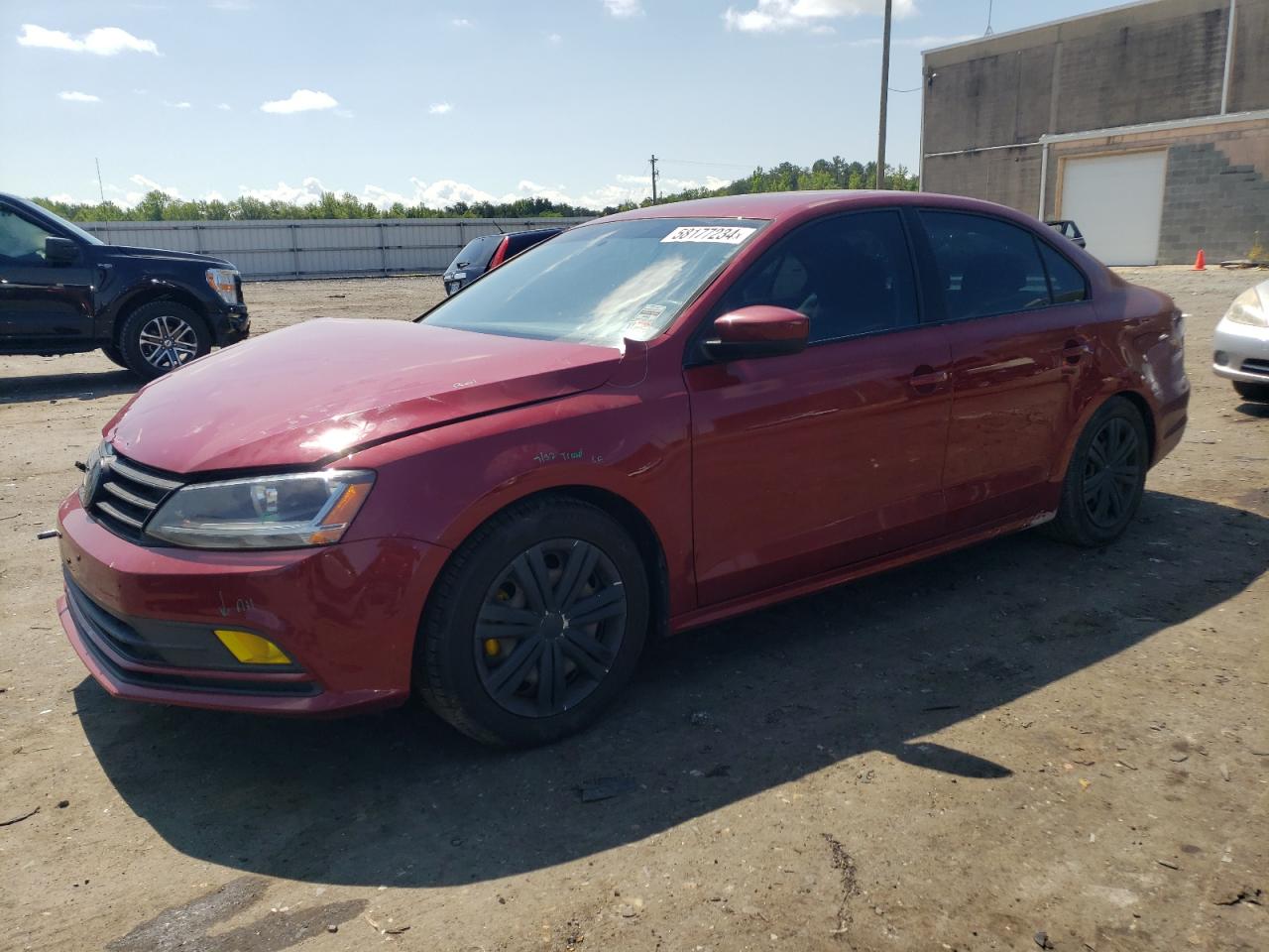 3VW167AJ2HM322275 2017 Volkswagen Jetta S