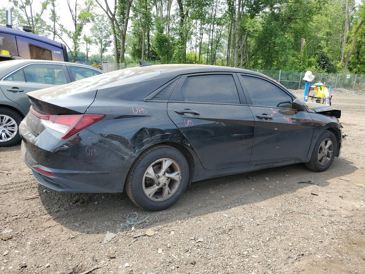 Lot #2988545320 2021 HYUNDAI ELANTRA SE