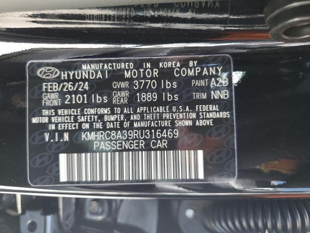 KMHRC8A39RU316469 2024 Hyundai Venue Sel