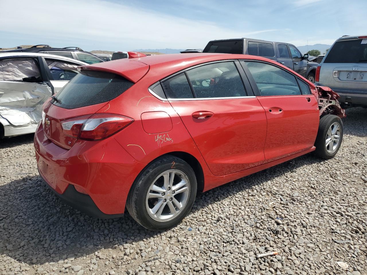 2017 Chevrolet Cruze Lt vin: 3G1BE6SM4HS589032