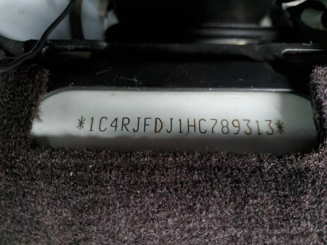 2017 Jeep Grand Cherokee Srt-8 VIN: 1C4RJFDJ1HC789313 Lot: 57575434