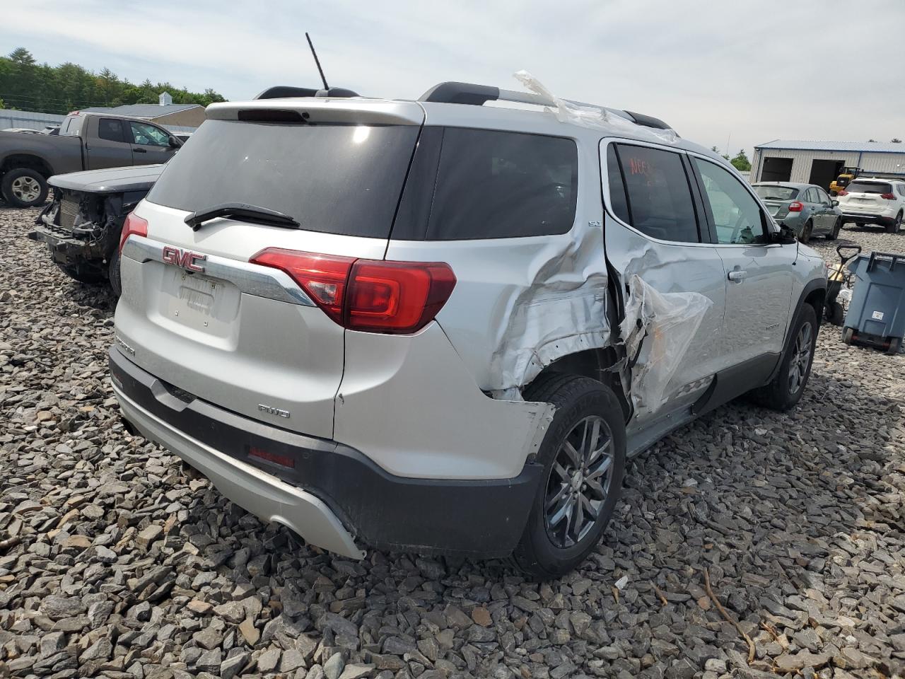 Lot #2909844078 2017 GMC ACADIA SLT