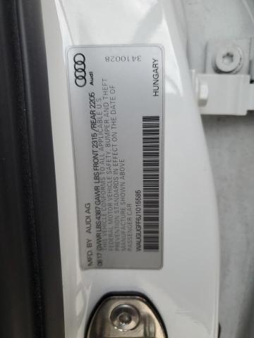 2018 AUDI A3 PREMIUM - WAUGUGFF6J1015585