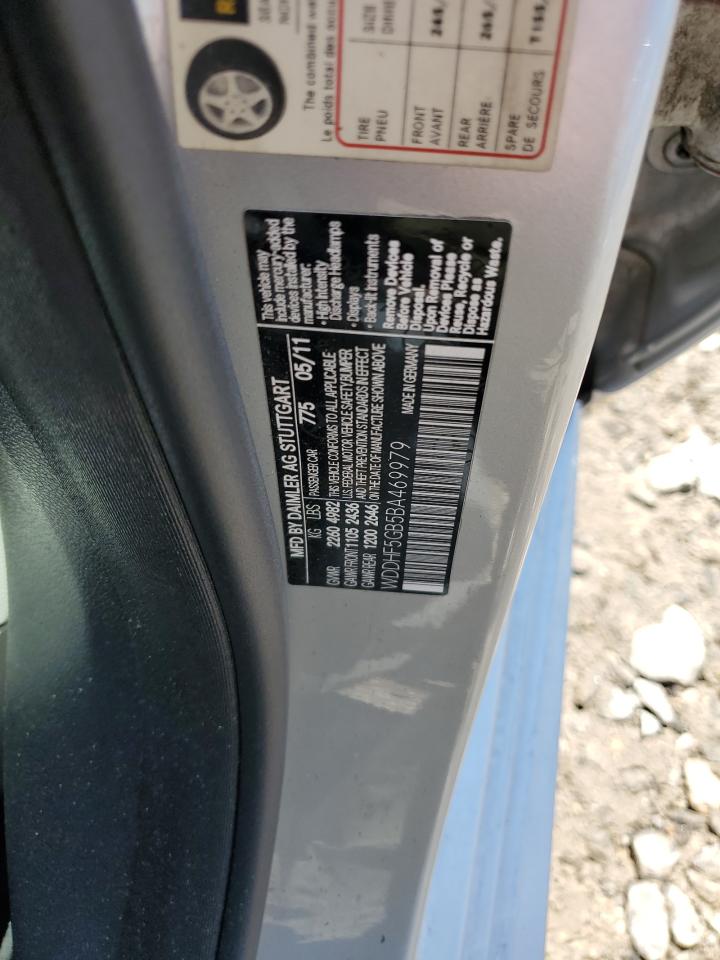 WDDHF5GB5BA469979 2011 Mercedes-Benz E 350