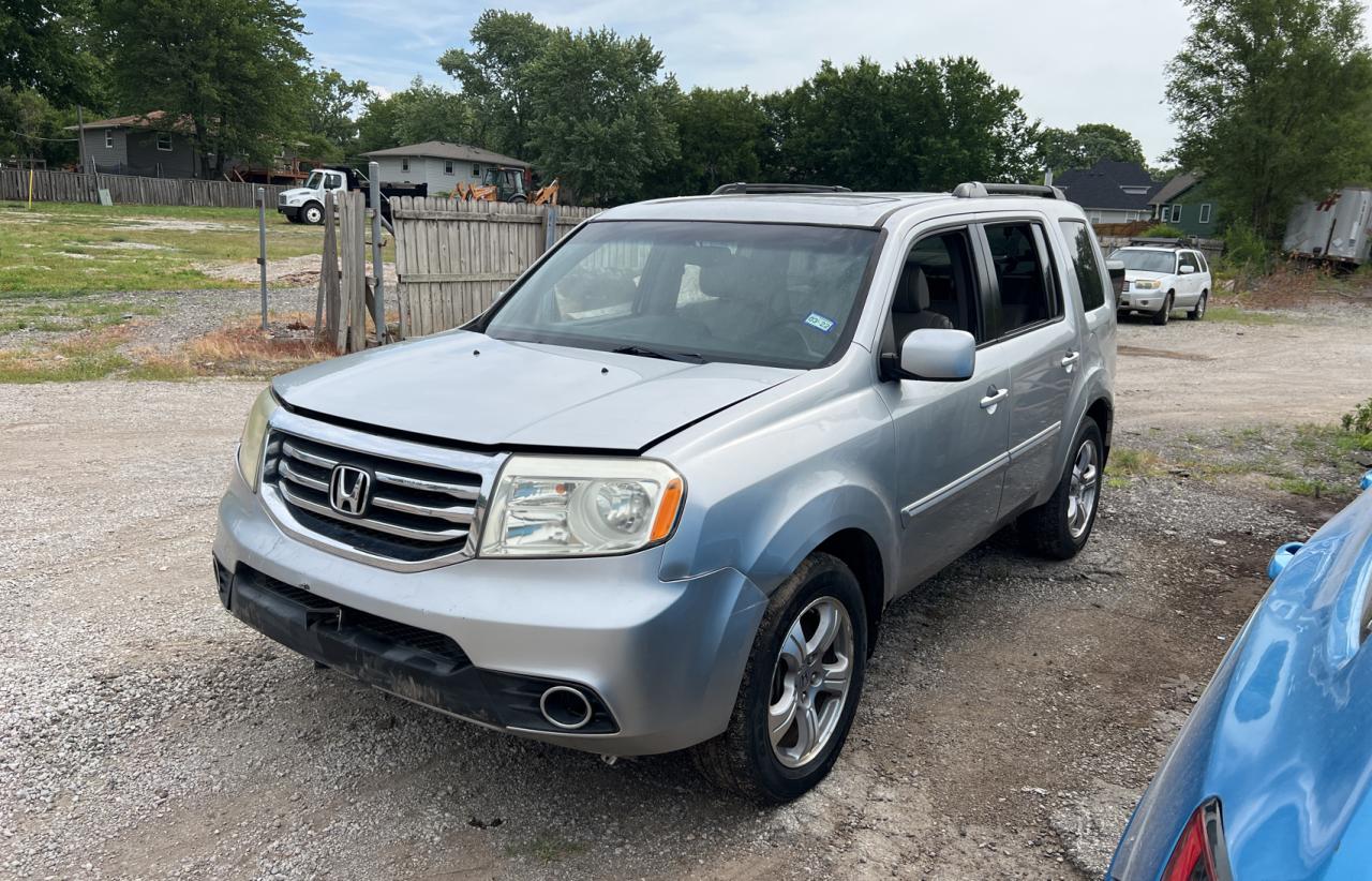 2013 Honda Pilot Exl vin: 5FNYF4H56DB012489