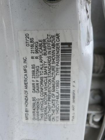 1HGCV1F48LA113693 2020 HONDA ACCORD - Image 12