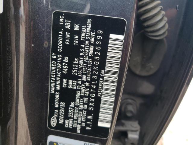 2019 Kia Optima Lx VIN: 5XXGT4L32KG326399 Lot: 59427204