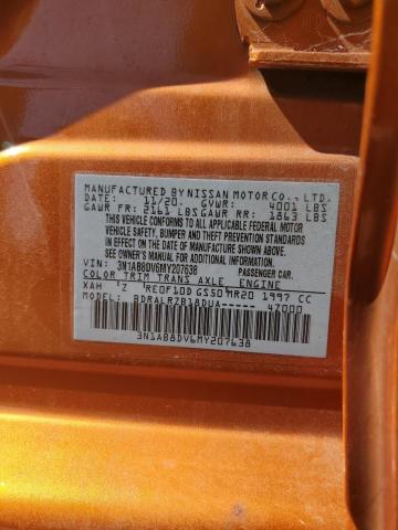 2021 Nissan Sentra Sr VIN: 3N1AB8DV6MY207638 Lot: 58158954