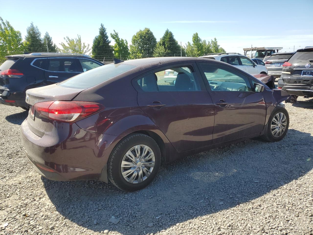 Lot #2919599800 2017 KIA FORTE LX