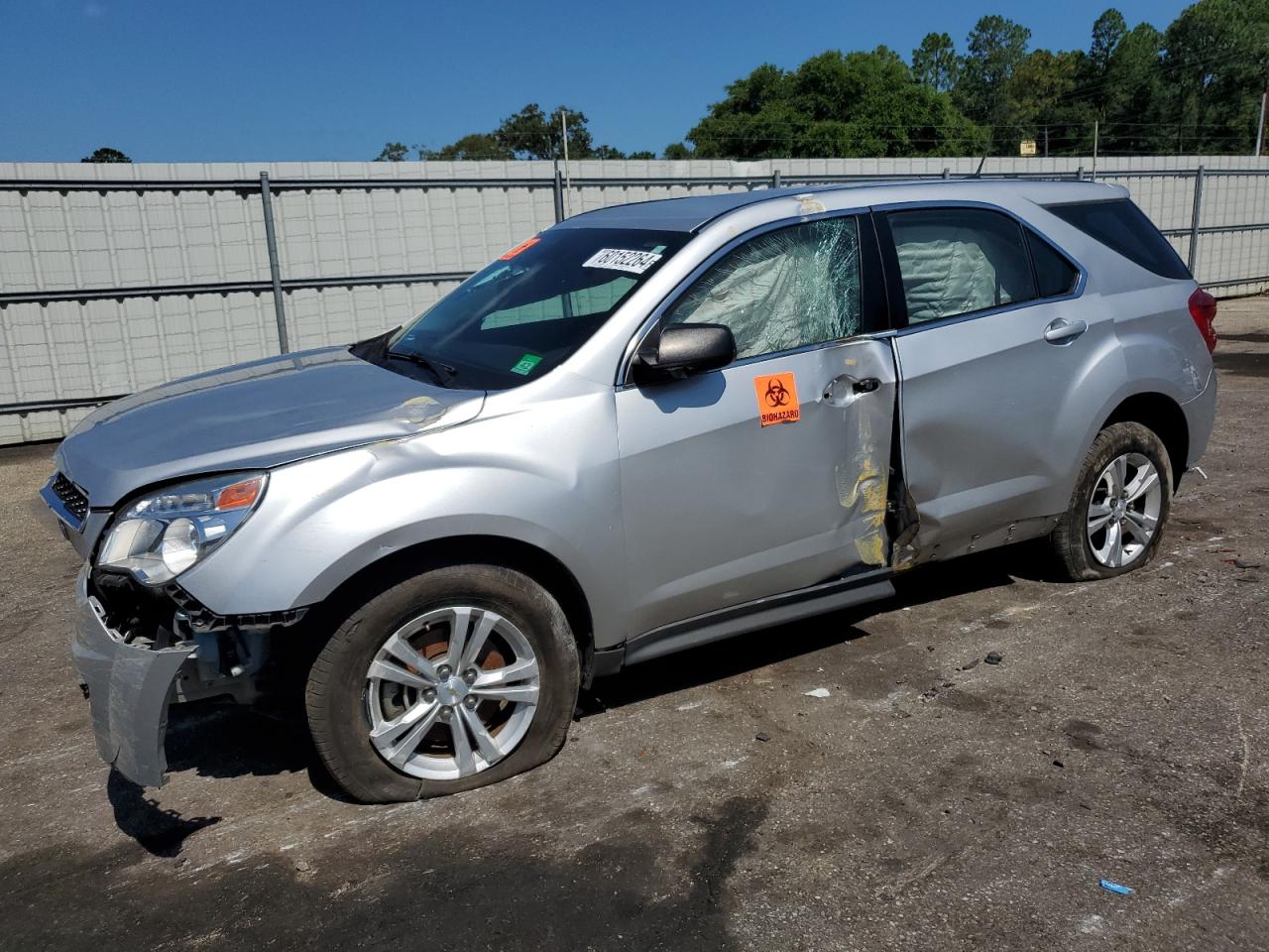 2GNALBEK0D1115250 2013 Chevrolet Equinox Ls