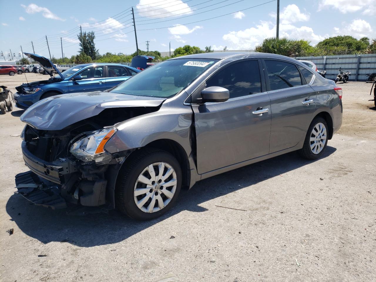 3N1AB7AP4FY255092 2015 Nissan Sentra S