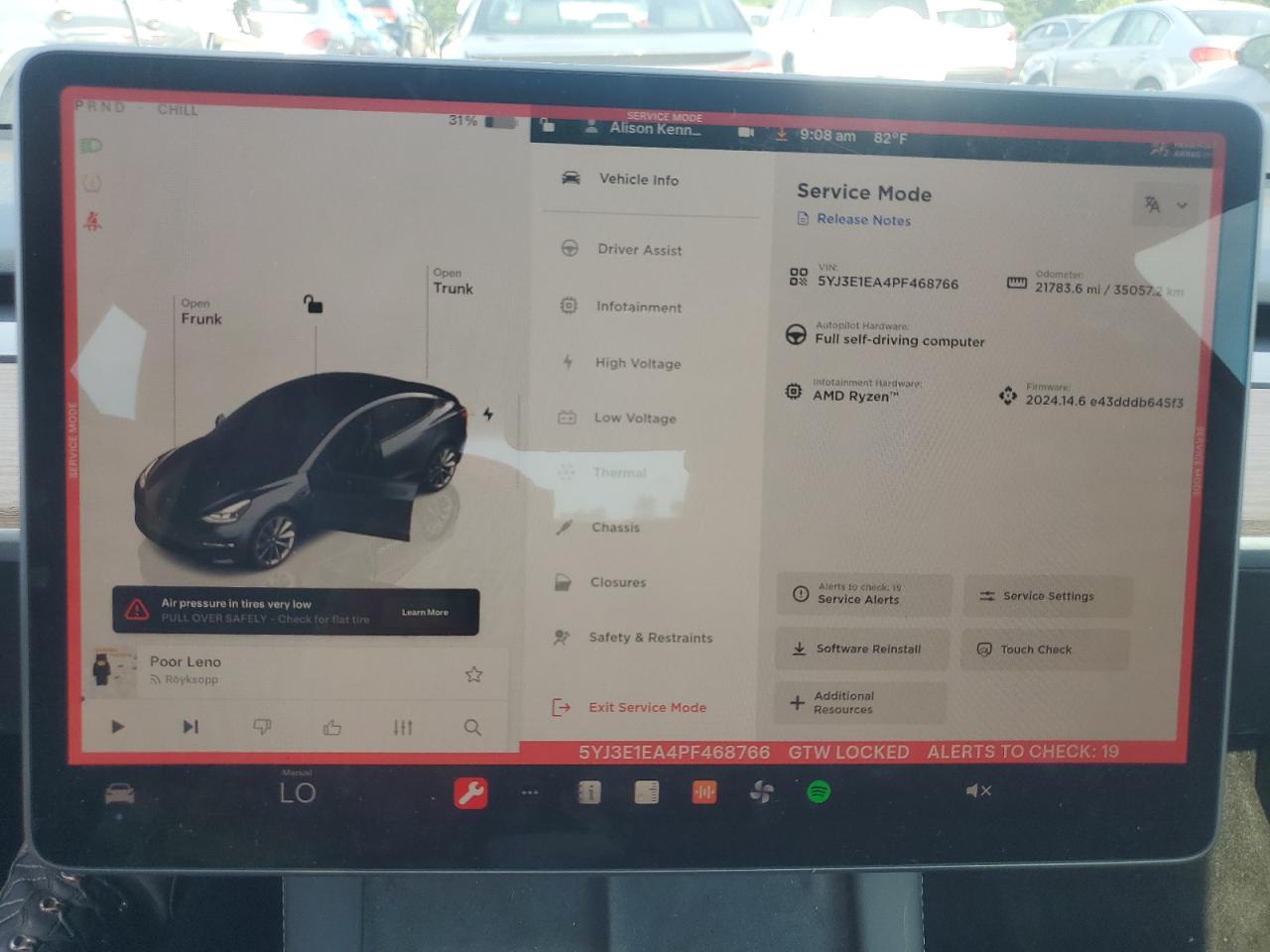 5YJ3E1EA4PF468766 2023 Tesla Model 3