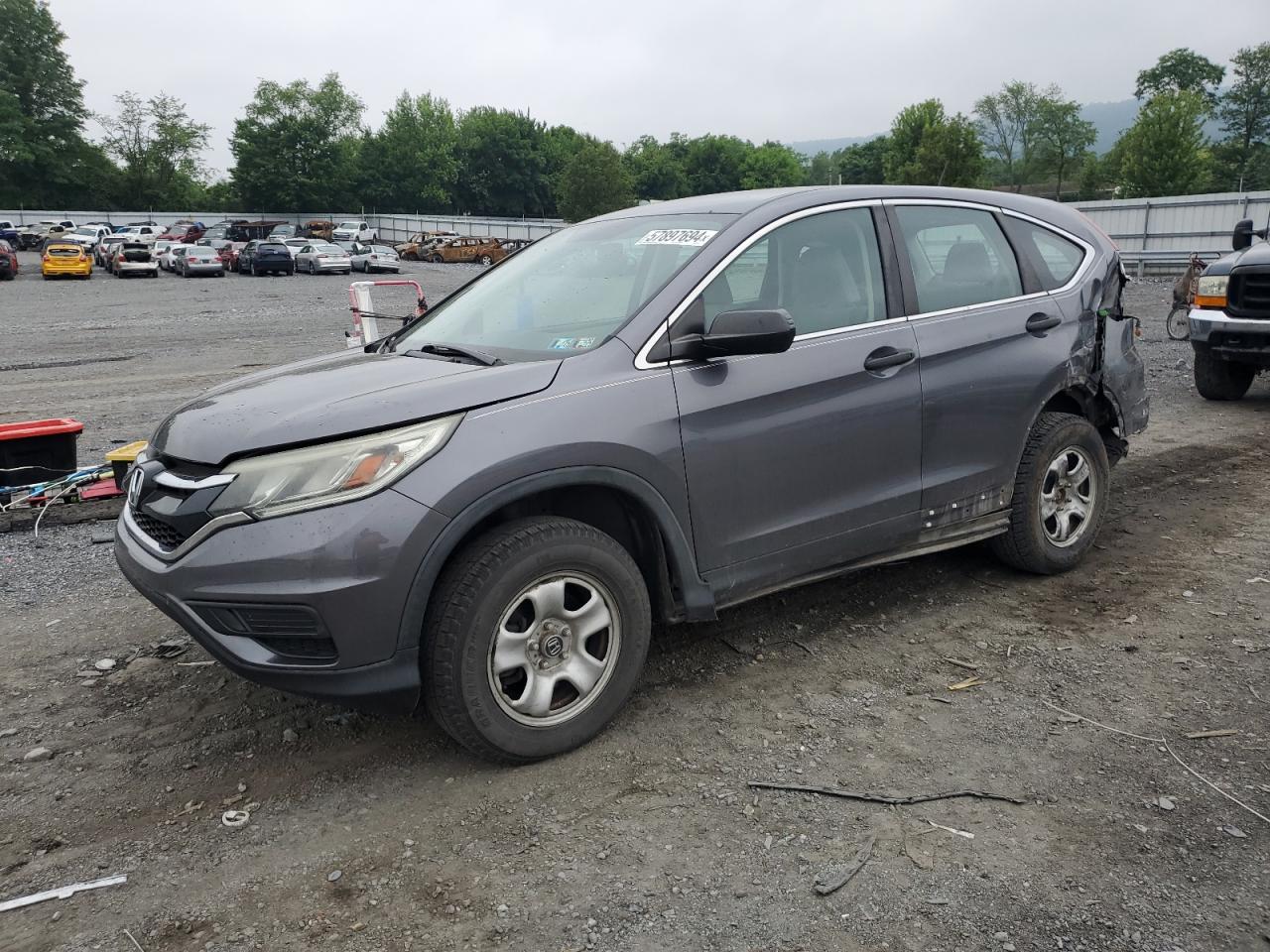 5J6RM4H32FL014243 2015 Honda Cr-V Lx