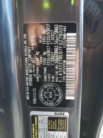 2015 HYUNDAI SANTA FE S - 5XYZT3LB7FG279009