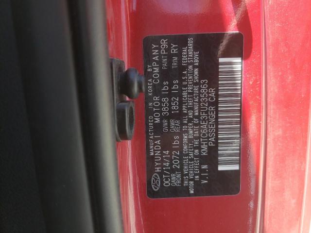 2015 Hyundai Veloster Turbo VIN: KMHTC6AE3FU235863 Lot: 60063524