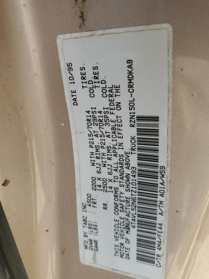 4TAVL52N6TZ101493 1996 Toyota Tacoma Xtracab