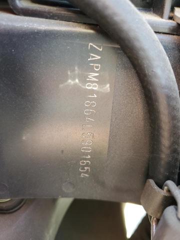 2020 VESPA SCOOTER ZAPM818G4L5901654