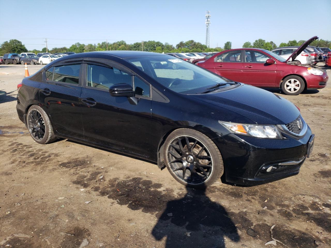 2HGFB2E54FH535097 2015 Honda Civic Lx