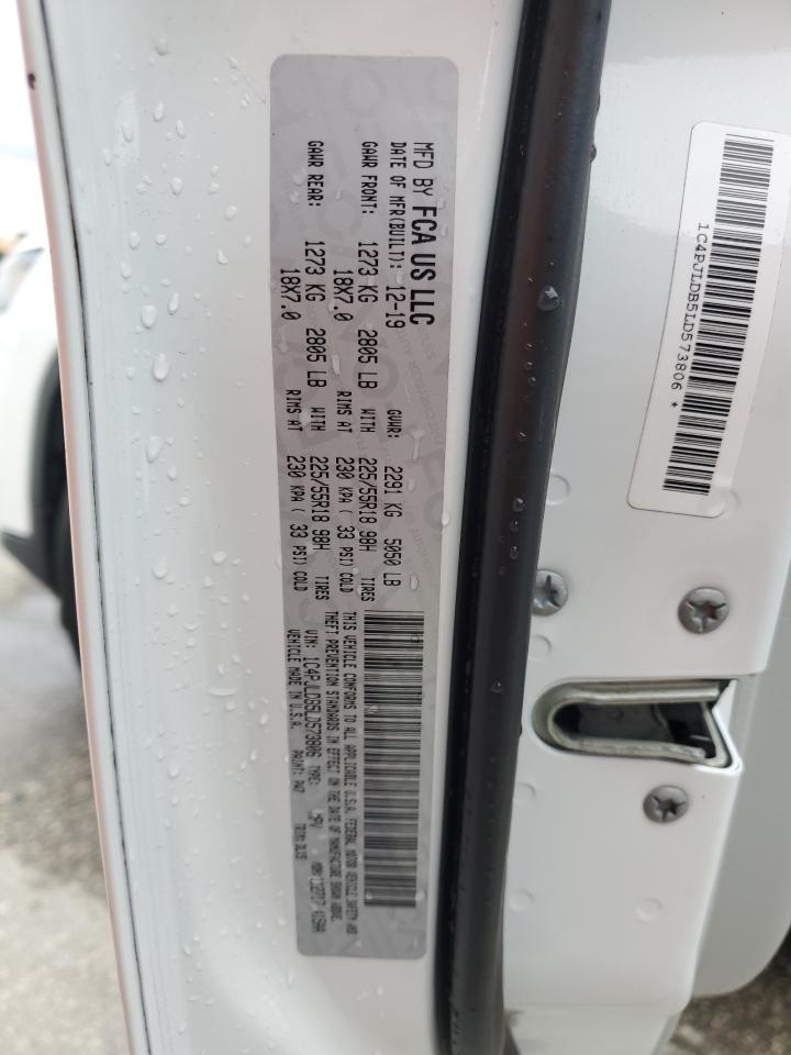 1C4PJLDB5LD573806 2020 Jeep Cherokee Limited